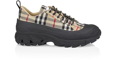 39.5 burberry arthur shoes|burberry arthur check low top.